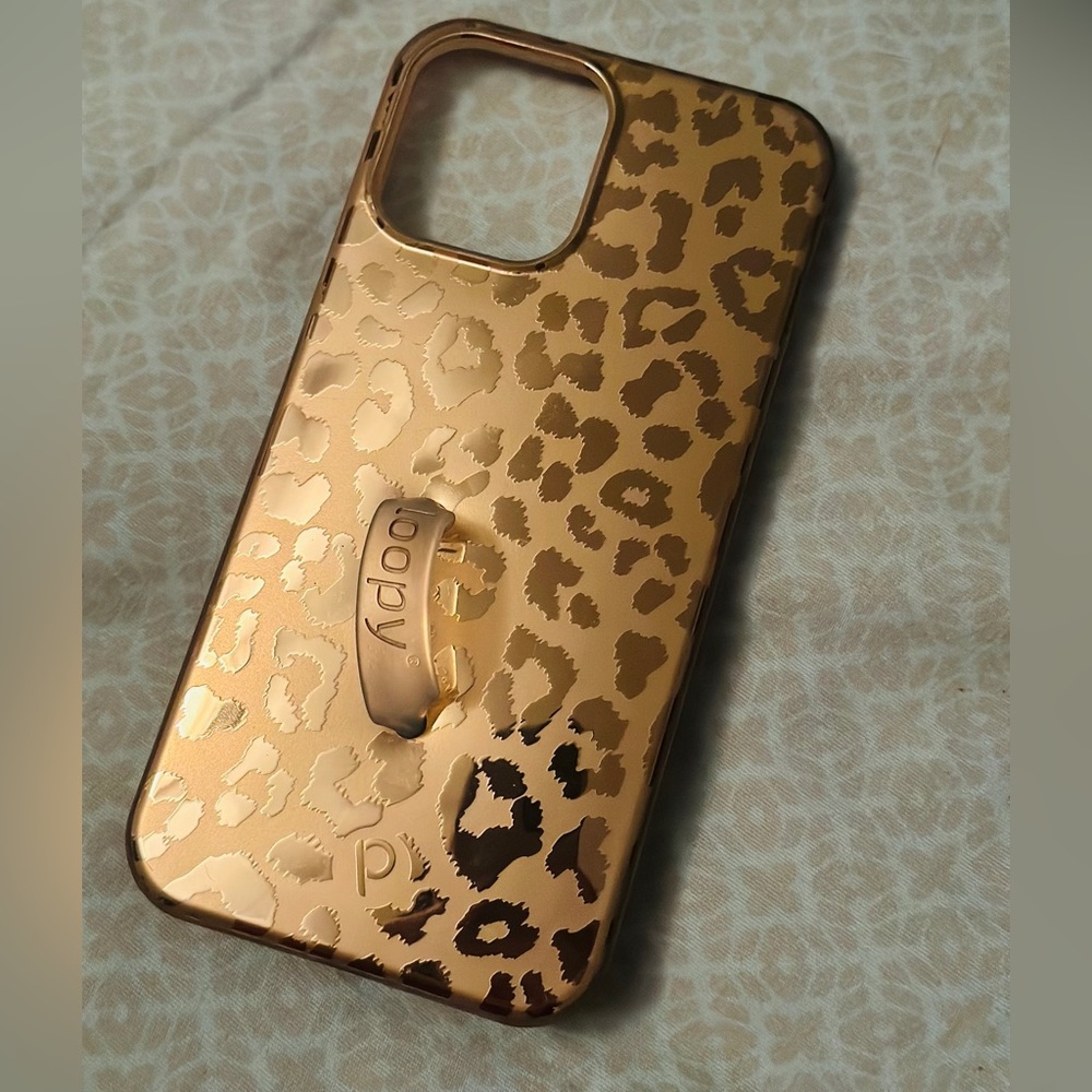 Gold loopy case for iPhone 13 Pro Max